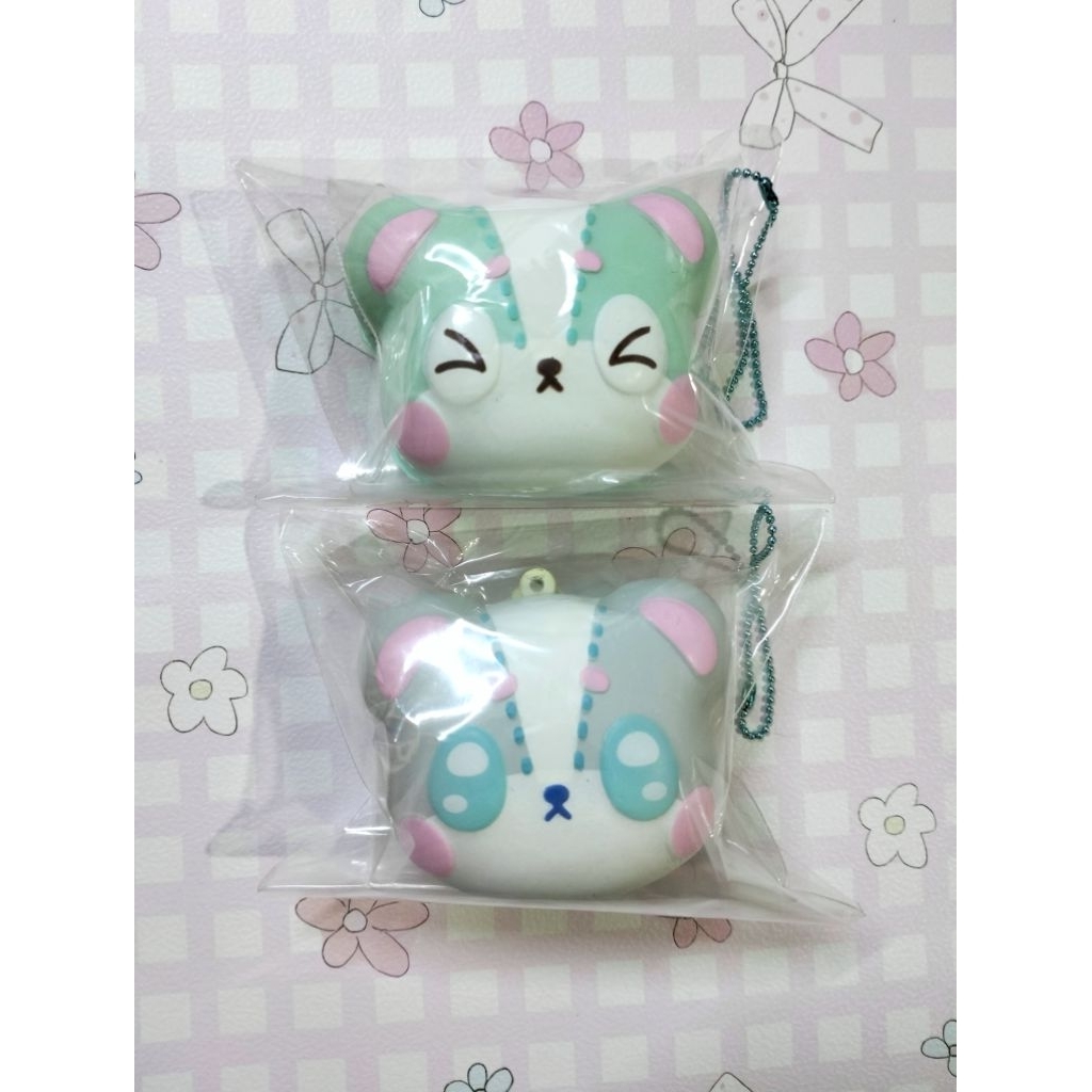 Squishy Preloved iBloom Cutie Macaron Harajuku Bear Licensed Rare Moo Mat