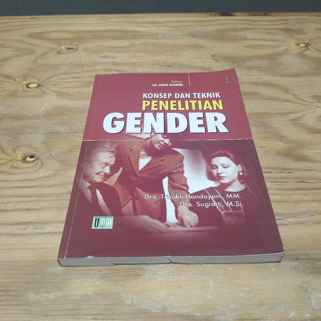 Buku Konsep dan Teknik Penelitian Gender