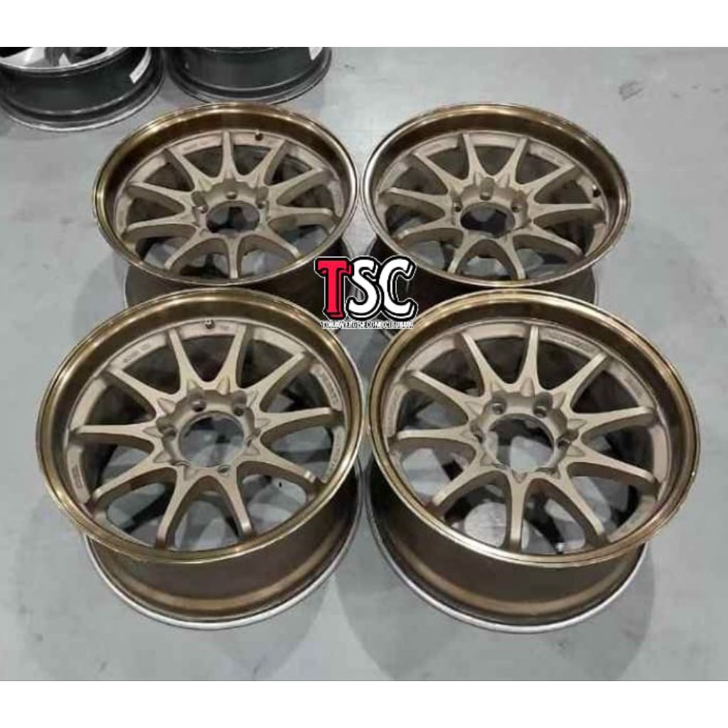 VELG SECOND TYPE CE28 RING 18X9 PCD 6X139,7 BRONZE | PAJERO FORTUNER CUMI DARAT