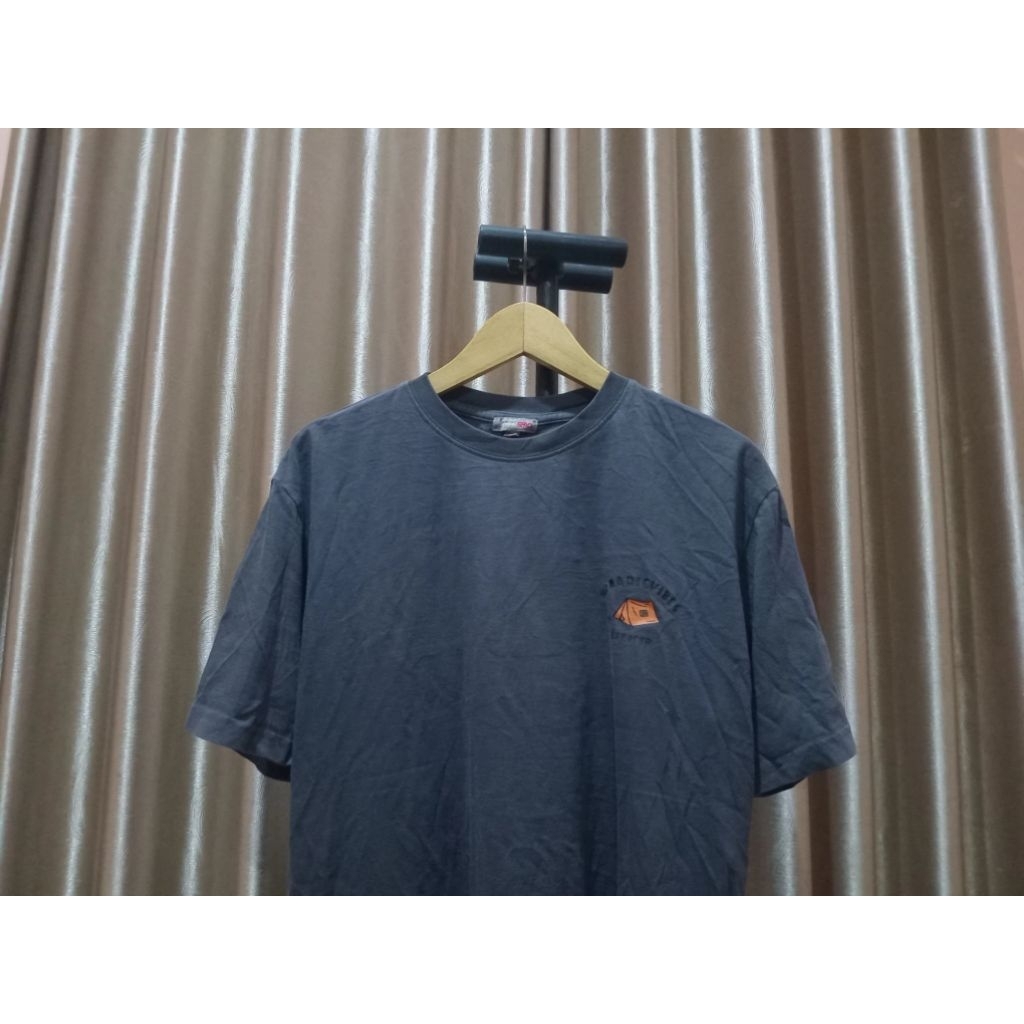 T-SHIRT SPAO MOUNTAIN LOGO DARK GREY