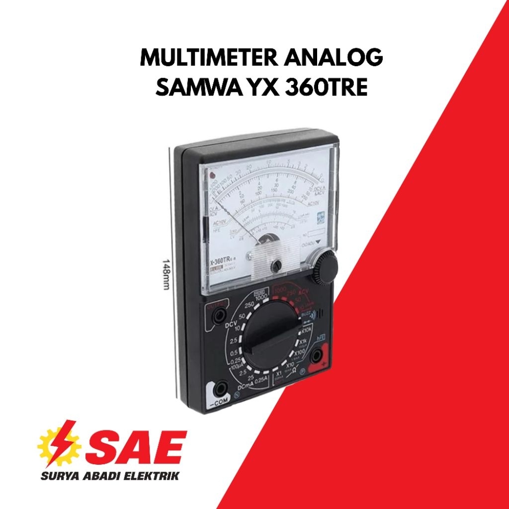 Multimeter Analog / Multitester / Avometer Samwa YX 360TRE