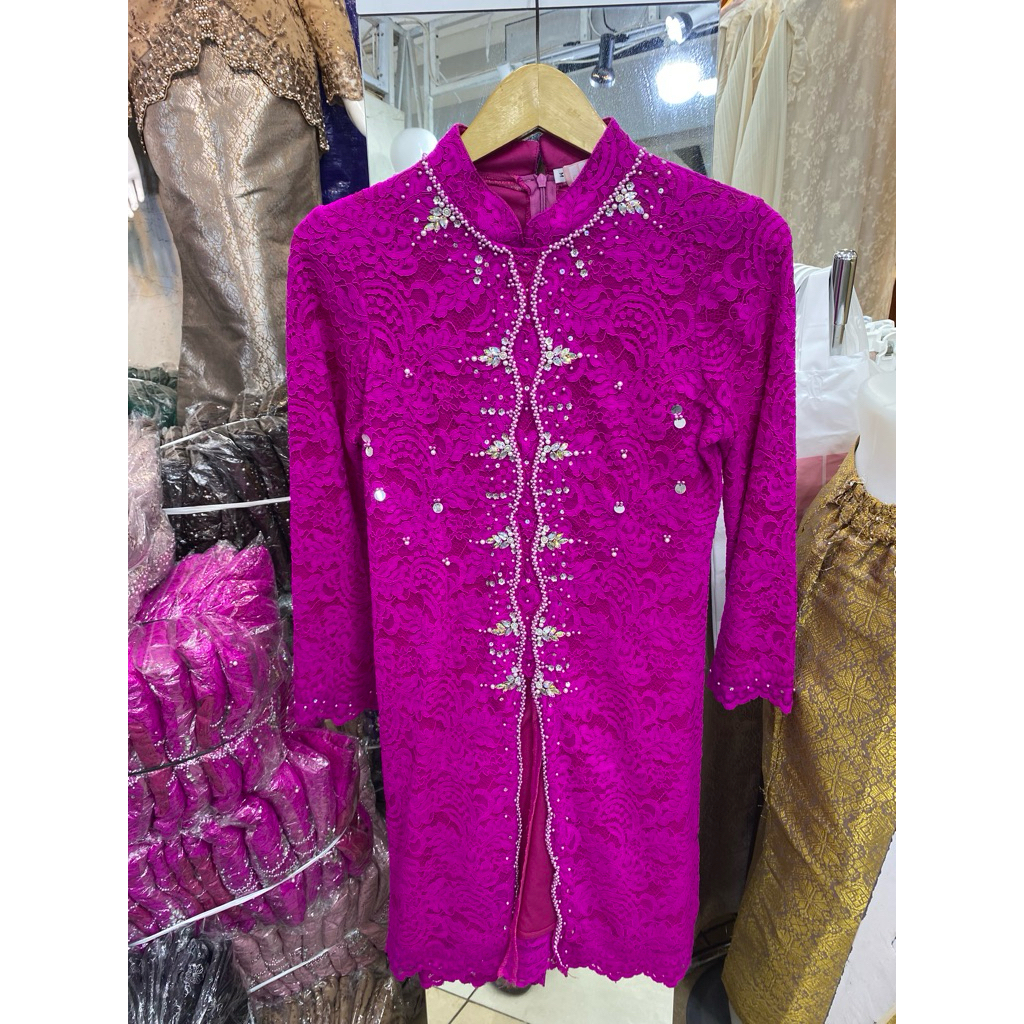 Tunik Brokat Katun Premium