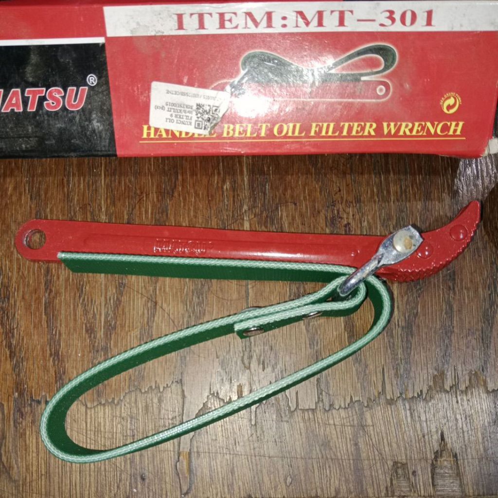 MATSU KUNCI OLI FILTER 9 INCH/ KULIT
