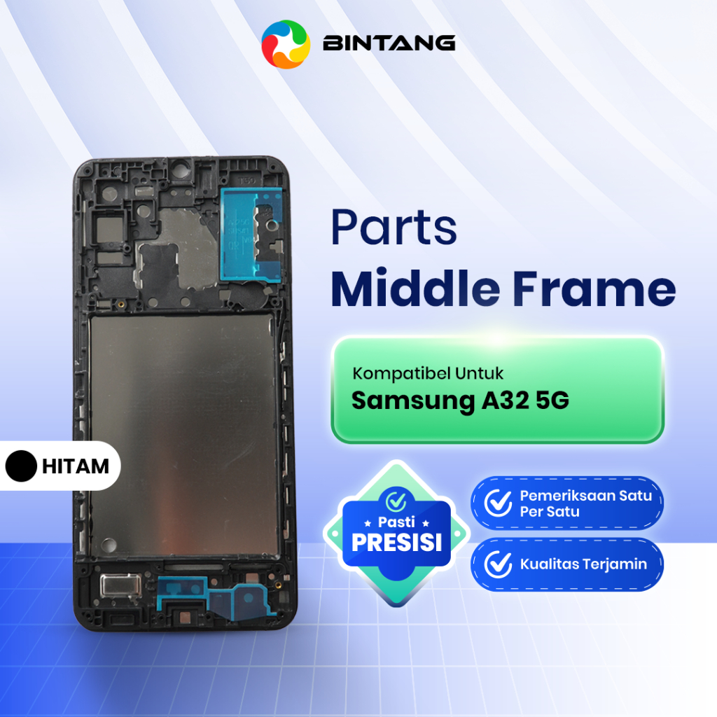 Middle Frame HP Tulang Tengah Bezel Rangka Housing LCD For SAMSUNG A32 5G