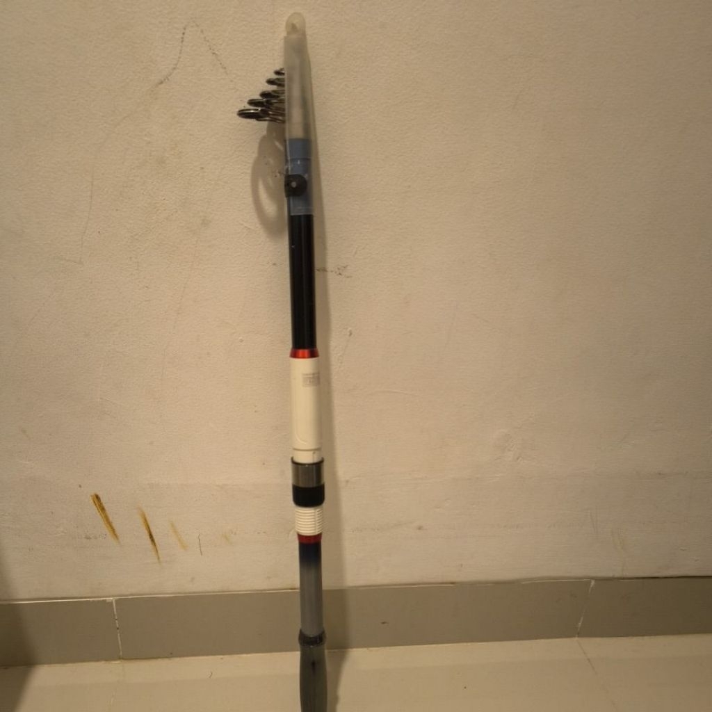Joran pancing antena teleskopic carbon pasiran rock fishing 360