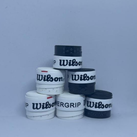 Wilson Overgrip Perforated Black And White 