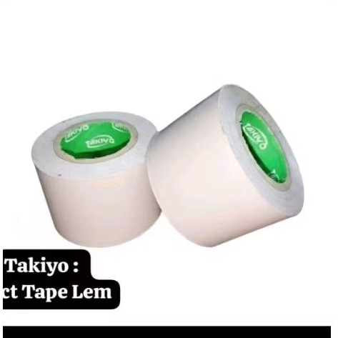 Ductape Lem Takiyo Tecom Pembungkus Pipa AC
