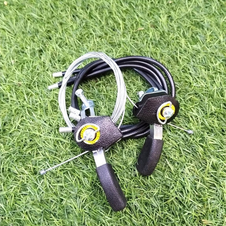 Shifter 1set Kanan Kiri Operan Gigi 3 x 6 / 7 Speed Sepeda MTB Jadul Klasik Alloy Shifter Operan Set