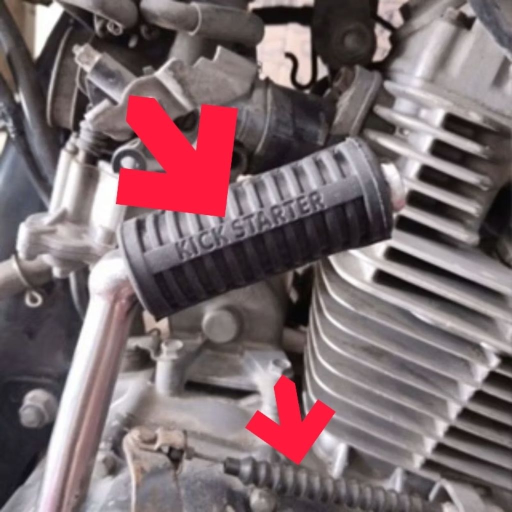 karet kick stater & karet Pelindung kabel tali Kopling honda GL GL pro Mega pro cb cb100 Tiger dsb.k