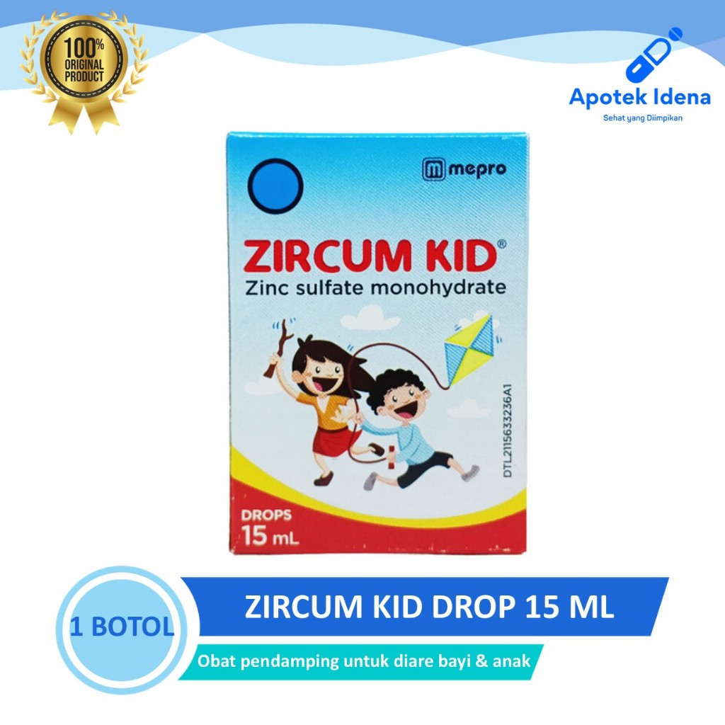 ZIRKUM KID ZIRCUM Drop Zinc 15ML Obat Diare Bayi