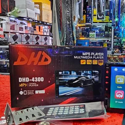 Head Unit Deckles DHD DHD-4300 Bluetooth USB Aux Radio