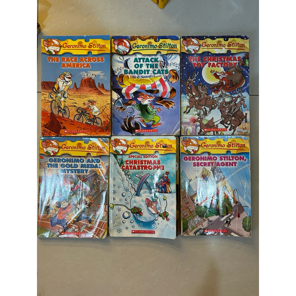 (carousell) Geronimo stilton books set