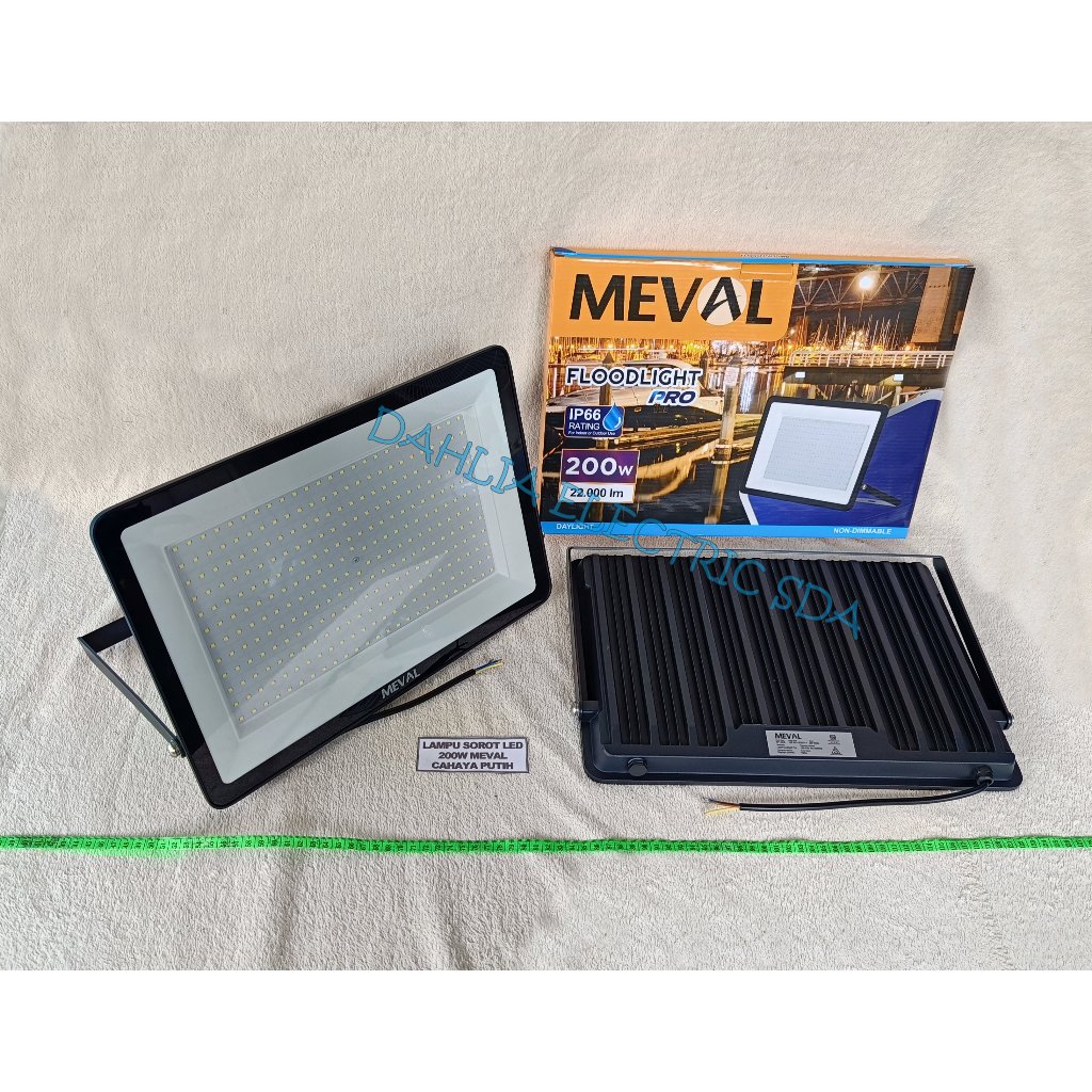 LAMPU SOROT LED 200W XF1-2hA PRO CAHAYA PUTIH MEVAL