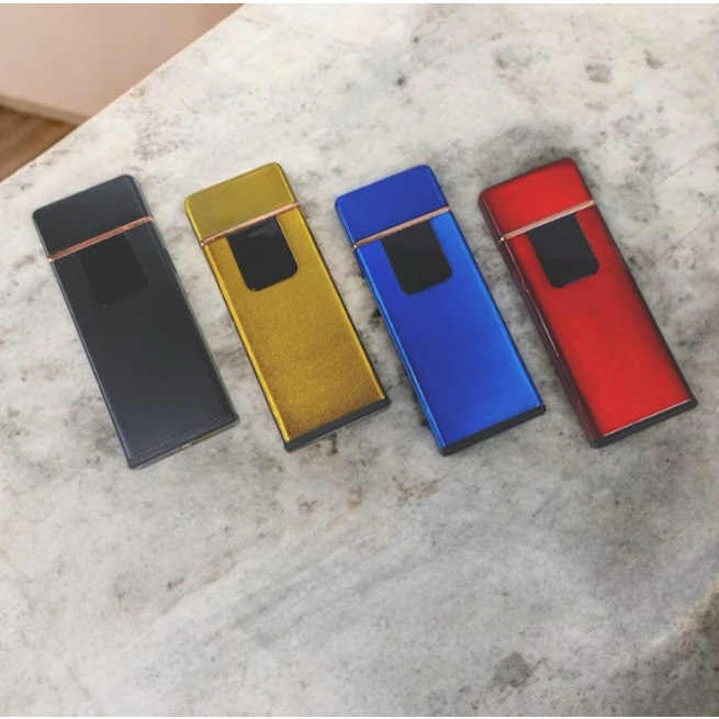 ELEKTRIKINIAN Mancis Korek Api Elektrik Cas Usb Segi Touch