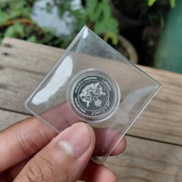 1 Dirham Kelantan 999.0 Fine Silver