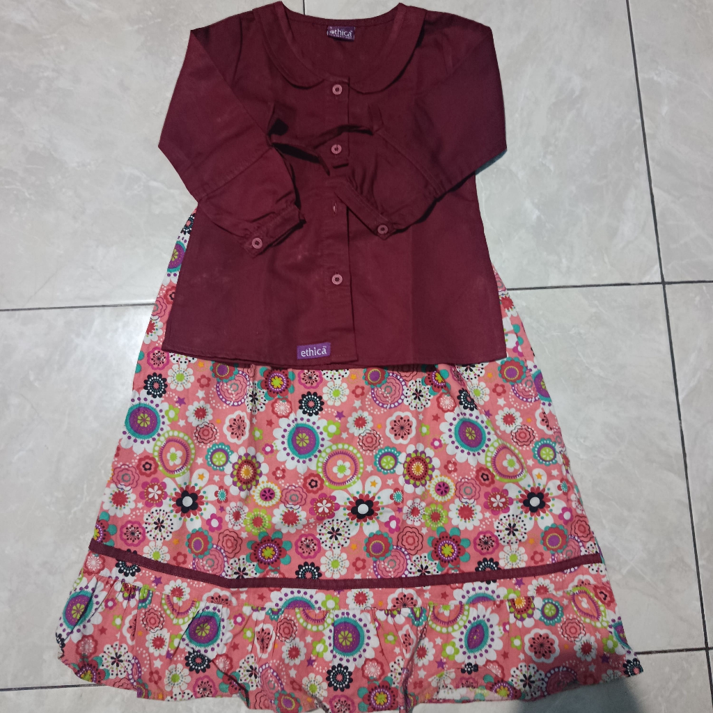 Ethica Setelan Remaja Perempuan Preloved