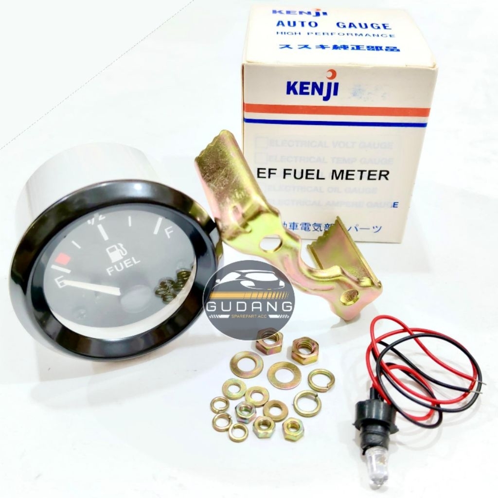 Fuel Meter Indikator Bensin Mobil dan Motor / Ampere Meter Minyak Bensin Universal