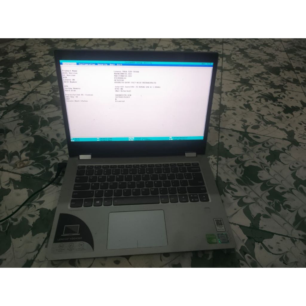Motherboard Lenovo Yoga 520-14IKB i5