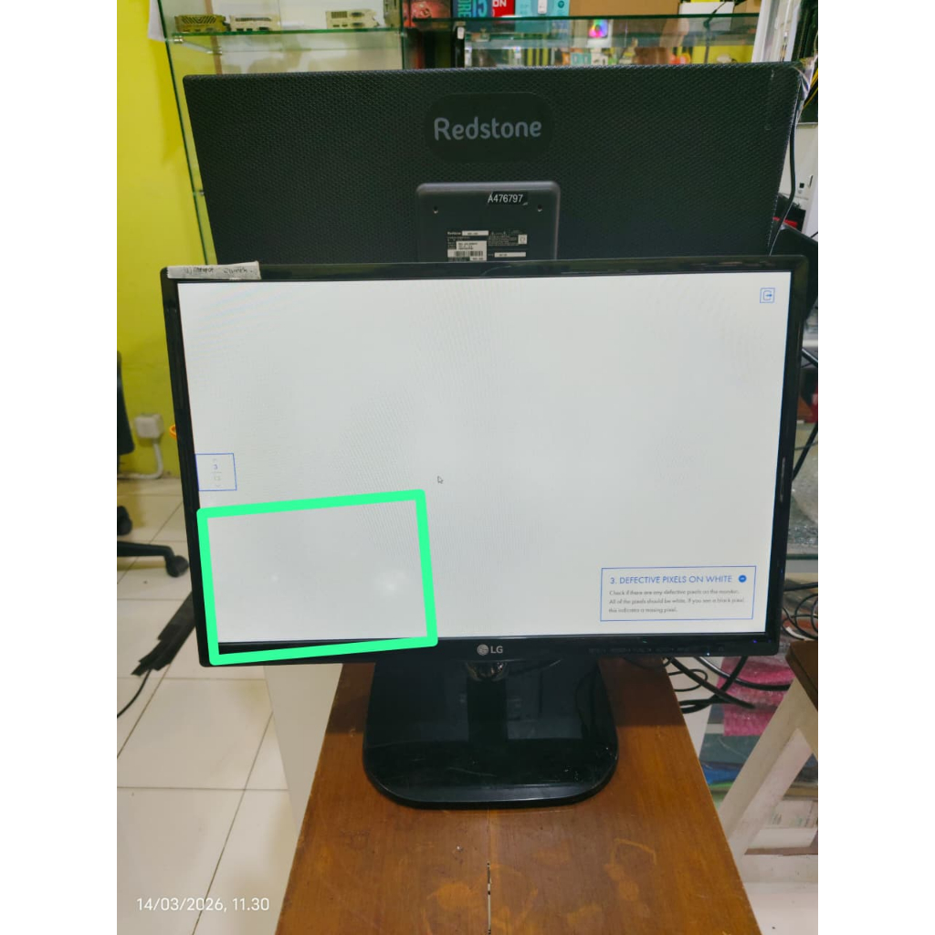Monitor led wide 20 inch LG ips minus