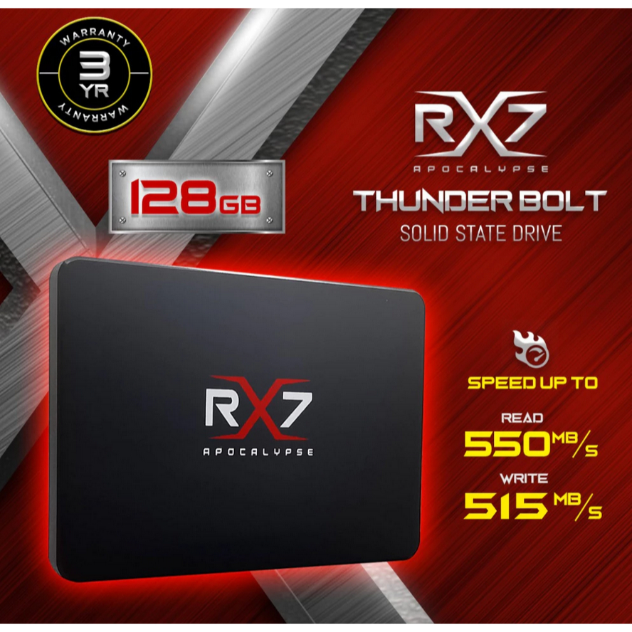 SSD Tinggal Pakai Isi Windows 10 11 8.1 8.0 7 + Office Apk Std | 128GB 256GB 512GB SATA III Original