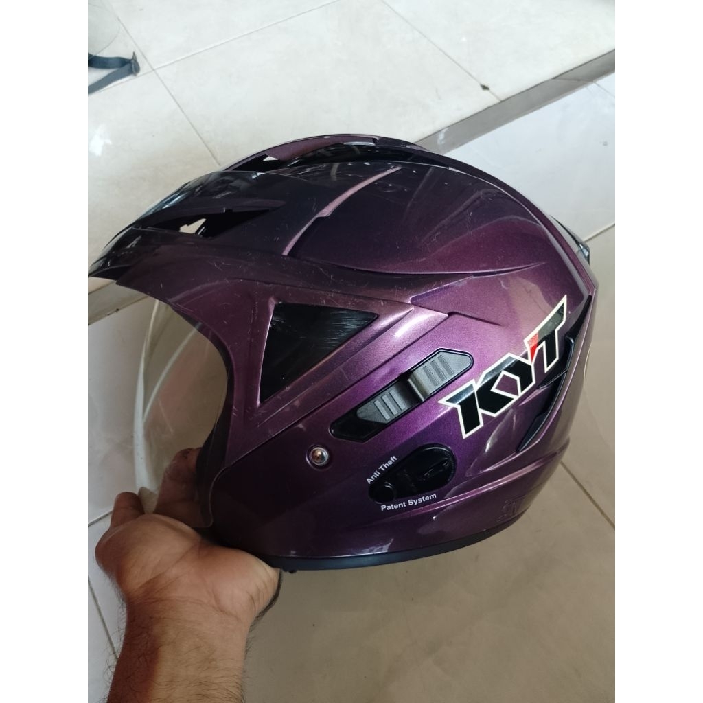 Helm bekas murah Kyt Scorpion original