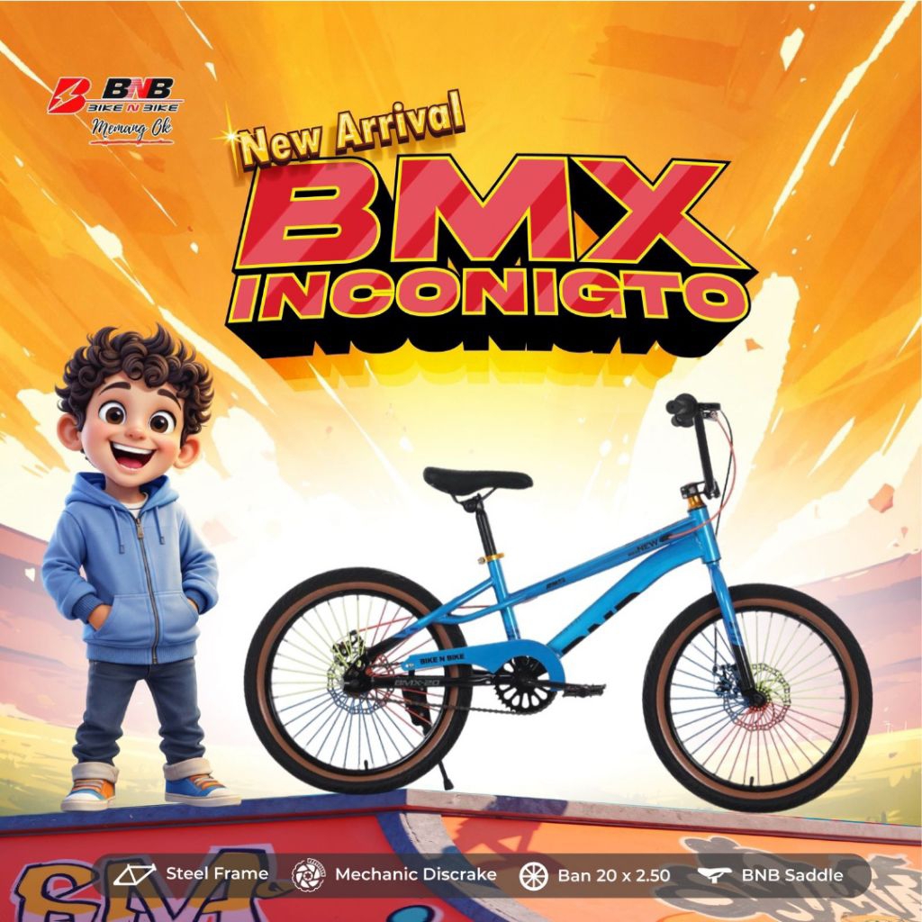 SEPEDA BMX 20 INCH BNB & MORISON MURAH  KUALITAS MANTAP