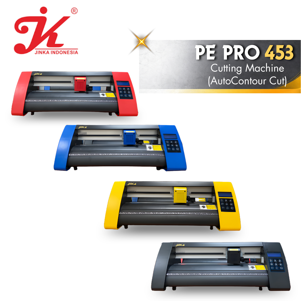 Mesin Cutting Sticker Jinka Auto Contour Cut Terbaru -  PE Pro 453 ( Auto Contour Cut )