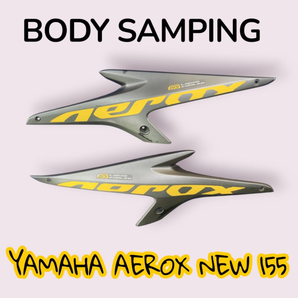Coverside 3 4 Body samping bawah yamaha aerox 155 Original