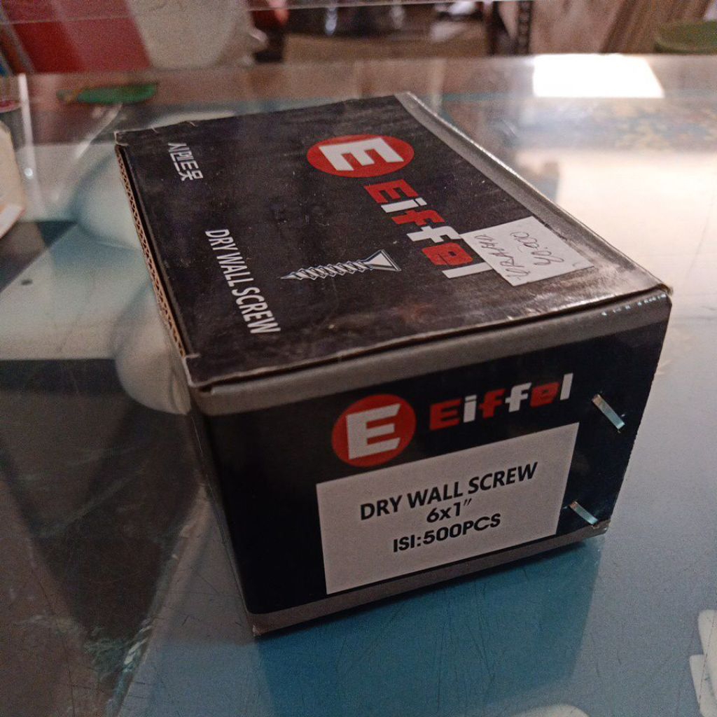 Sekrup Gypsum 1" ( 2,5 cm ) per dus