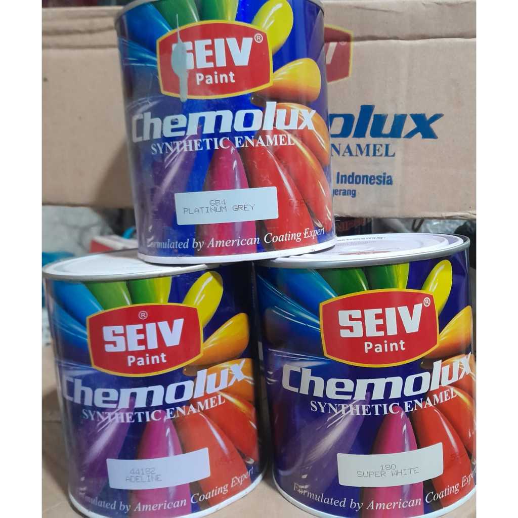 Cat Chemolux Synthetic Enameled Kayu dan Besi Seiv Kilo