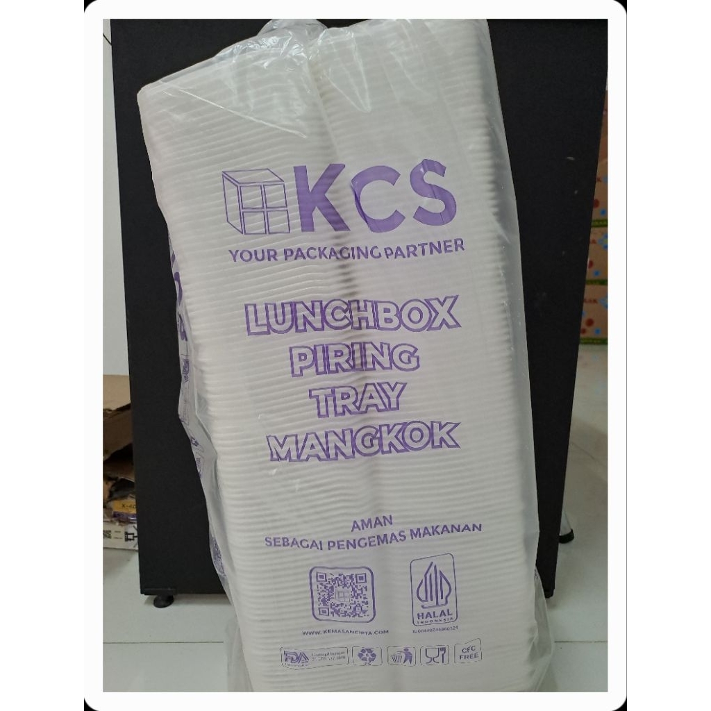 Styrofoam Bubur - Styrofoam Seblak - Kotak Makanan Praktis - Styrofoam KCS (Instant Pengiriman Only)