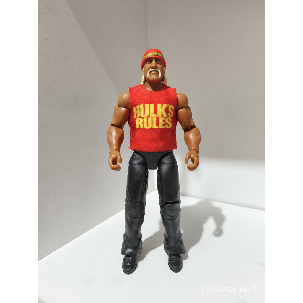Hulk Hogan Figure Original Mattel WWE Elite Smackdown