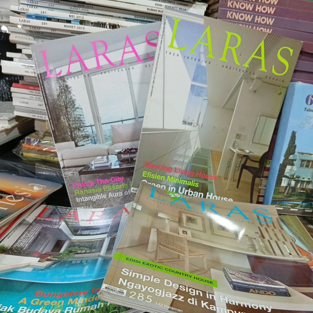 majalah laras bekas original