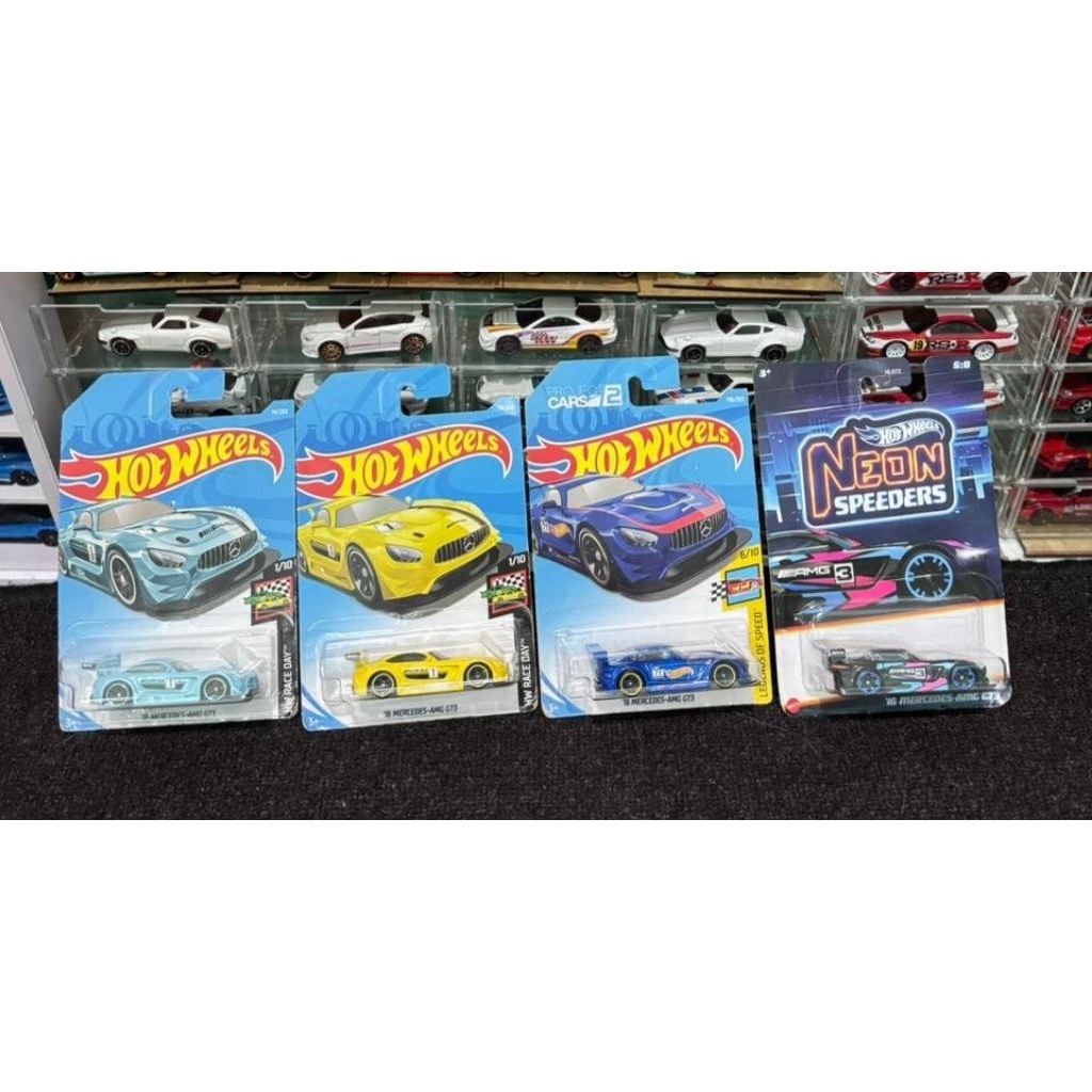 HOT WHEELS MERCEDES AMG GT3 SERIES