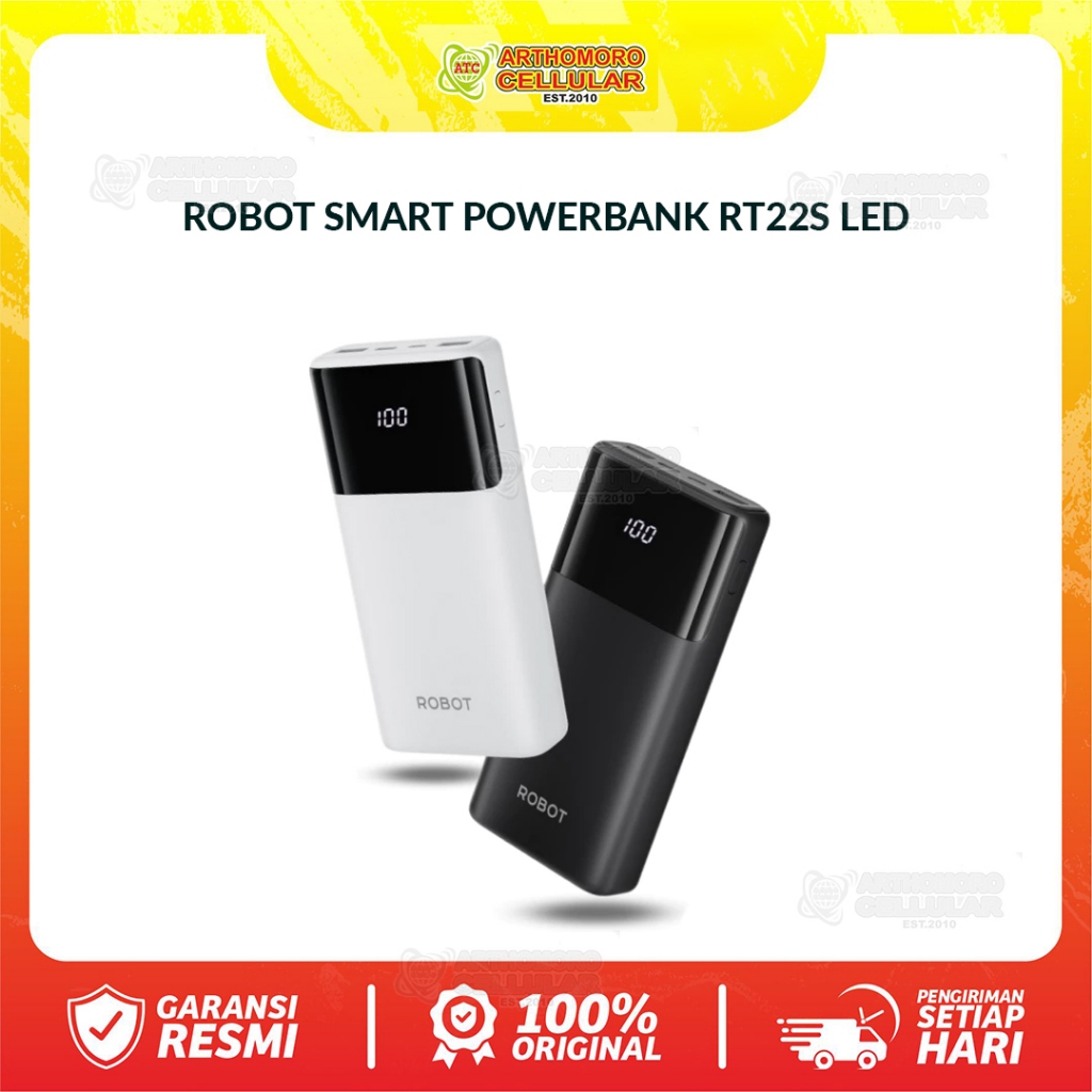ROBOT SMART POWERBANK RT22S LED