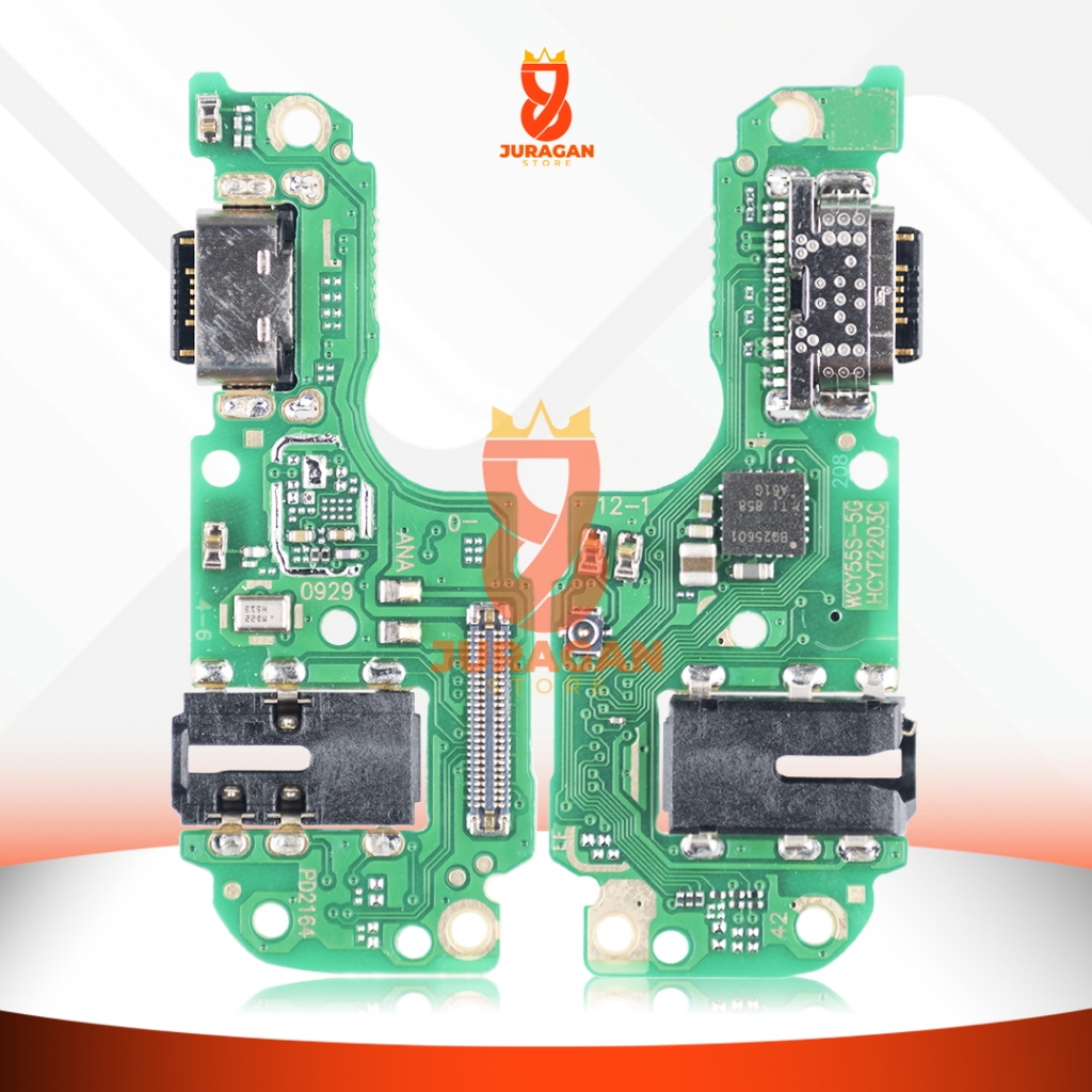 FLEXIBLE FLEXIBEL CAS CHARGER MICROFONE HANDSFREE VIVO Y55S 5G
