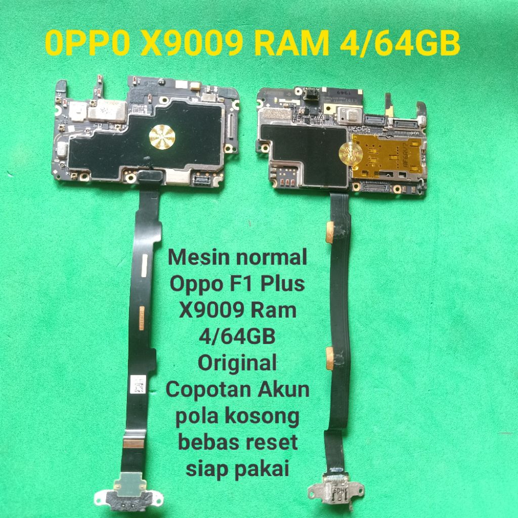 Mesin normal Oppo F1 Plus / X9009 Ram 4/64GB Original Copotan Akun pola kosong mesin siap pakai Gara