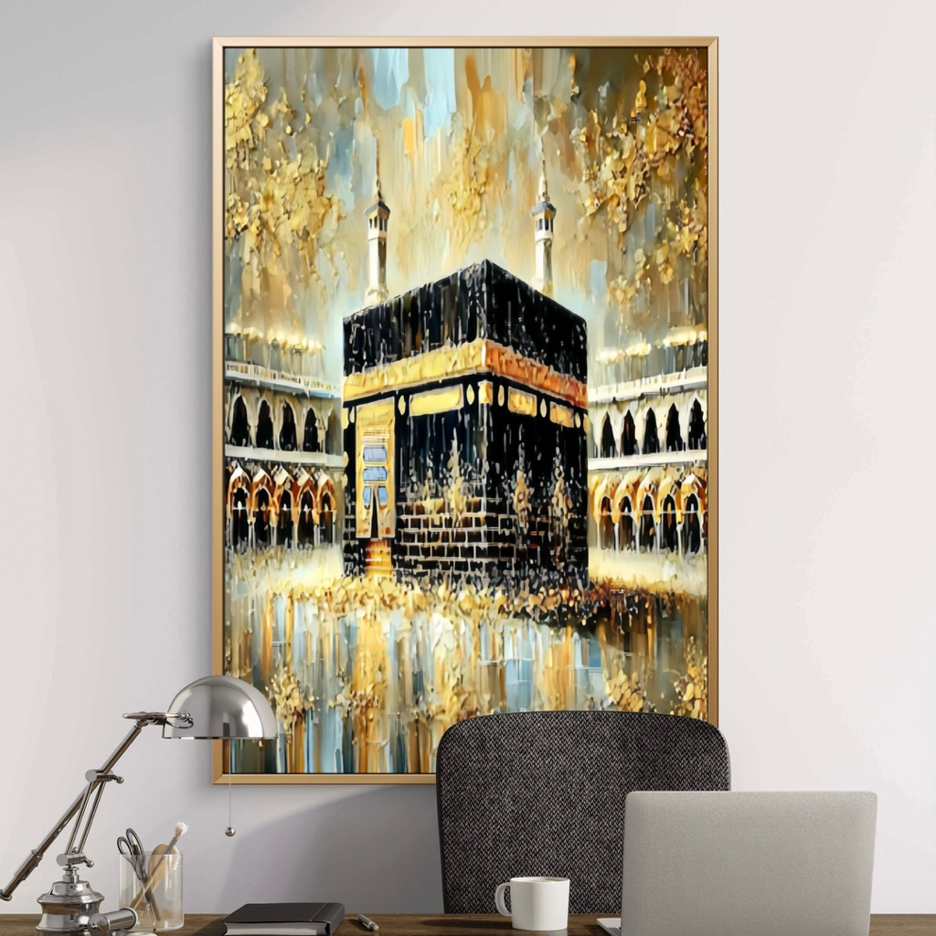 Lukisan Kabah Hiasan Dinding Minimalis - Walldecor Printing