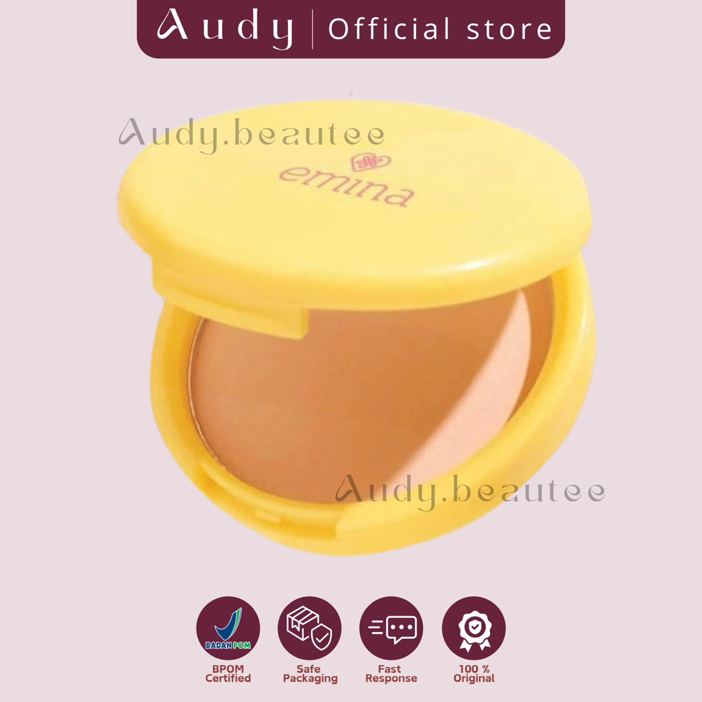 AUDYBEAUTEE - Emina Daily Matte Compact Powder x Muzik Tiger 11g muzik tiger 