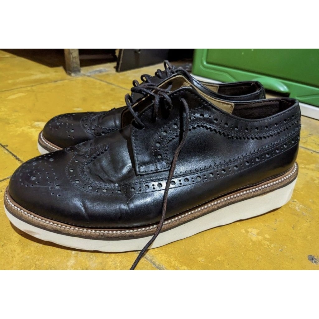 LOST GARDEN VIBRAM MORFLEX SEPATU LOAFERS SIZE 40.5