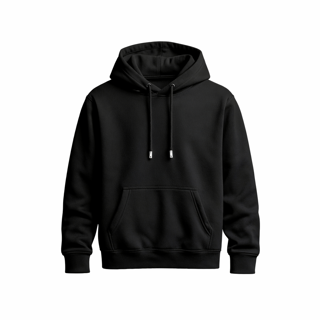 Moskill Hoodie Polos Fleece Tebal - Hoodie Tebal Unisex