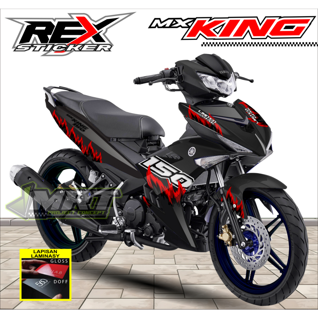 Decal Sticker MX KING 150, Sticker MX KING 150 cc / Decal Sticker MX KING 150, Sticker MX KING 150 c