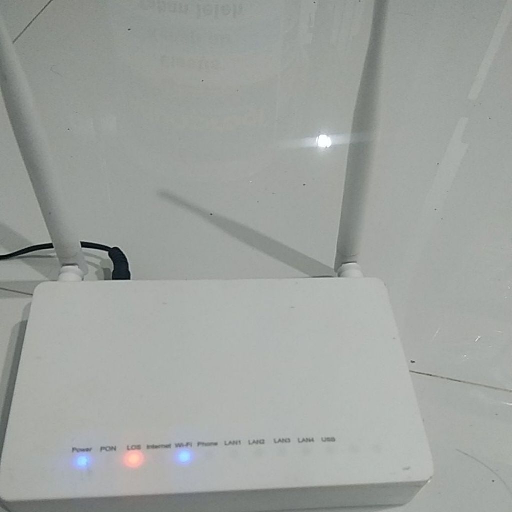 ROUTER XPON ONT f609 V3 fo biru
