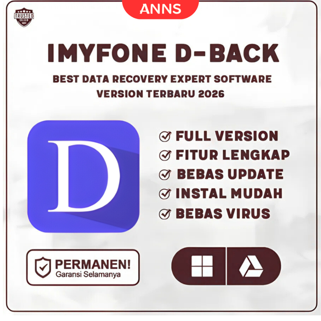 iMyfone D-Back 2026 Full Version Original Lifetime + Panduan Instalasi (WIN)