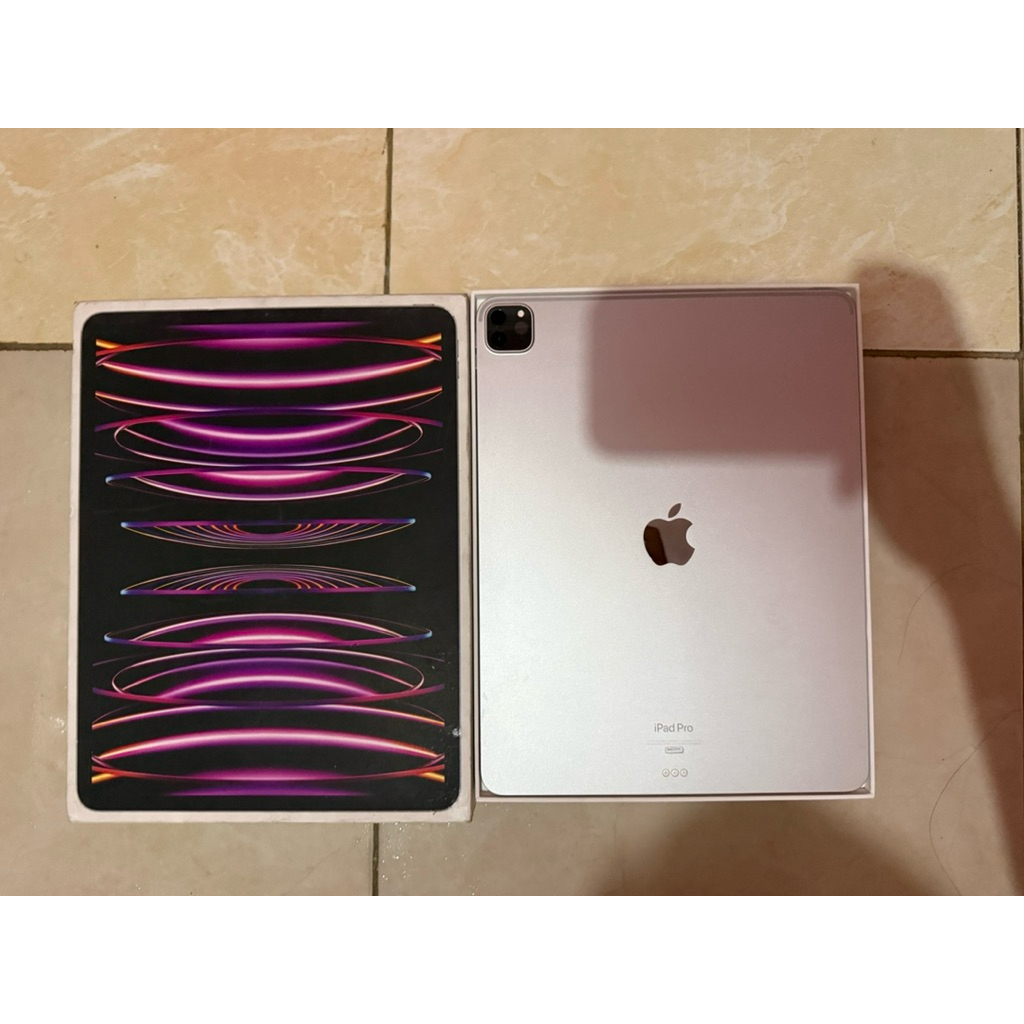 iPad Pro M2 iBox 128gb Wifi 12.9 inch second seken bekas