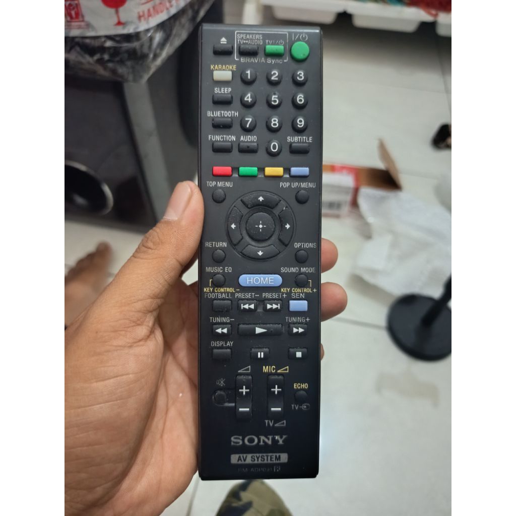 Remote Original home theater Sony Seri BDV(E2100,E3100,E4100,E6100)