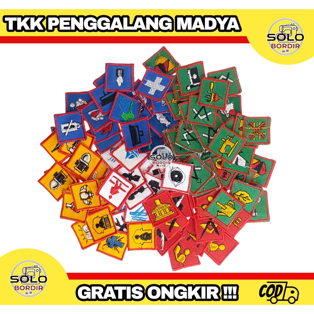 TKK Wajib Pramuka Penggalang Madya / TKK Penggalang Lengkap