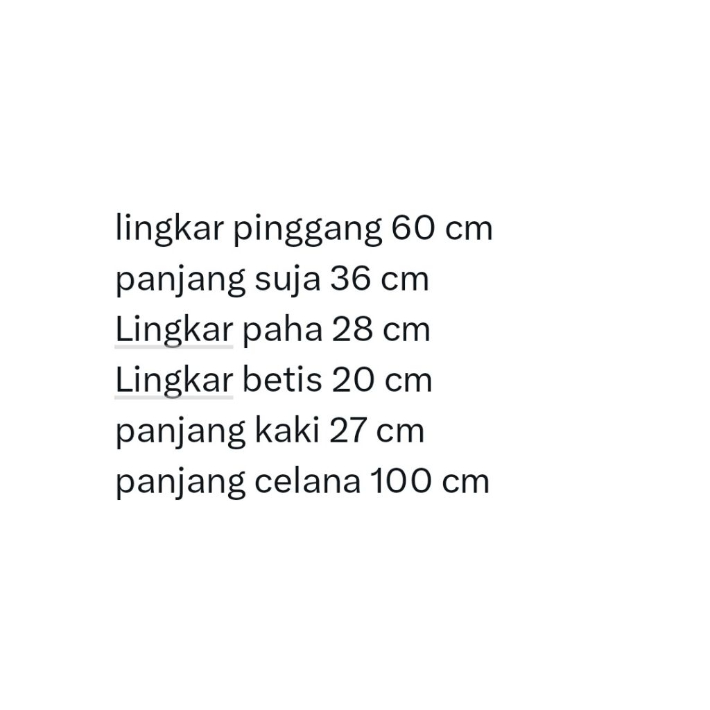 Preloved Celana Flare Ivory