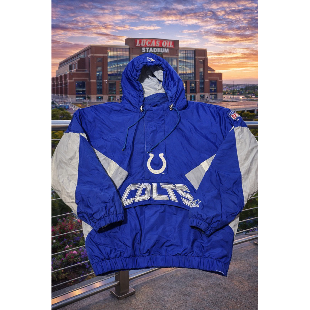 Jaket Starter Vintage Colts kantong