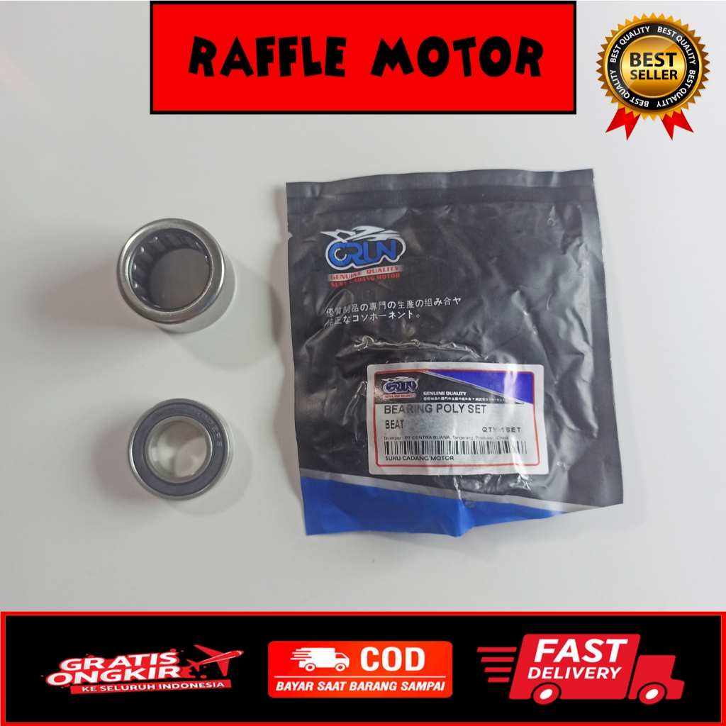 CRUN BEARING PULLY CVT BEAT. LAHER POLI HONDA BEAT KARBU. VARIO KARBU